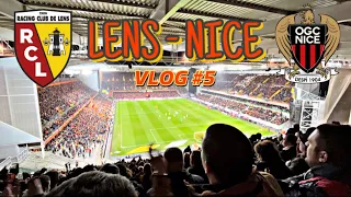 AMBIANCE DEBUT DE MATCH + LES CORONS | RC LENS - OGC NICE ( 01/02/2023 ) | VLOG #5