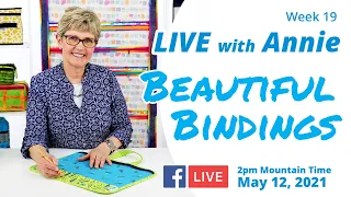 Week 19: Beautiful Bindings (LIVE with Annie)