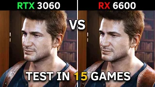 RTX 3060 vs RX 6600 | Test In 15 Latest Games