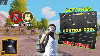 New Conqueror🔥Best Sensitivity + Control CODE 5 Finger FASTER PLAYER | GAMEPLAY PUBG BGMI