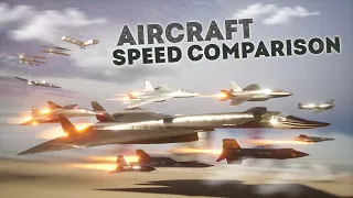 SPEED COMPARISON 3D | Aircraft