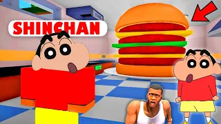 SHINCHAN Started His Own Burger Factory To Prove His Mom Wrong | CHOP MILLIONAIRE ONLINE BUSINESS