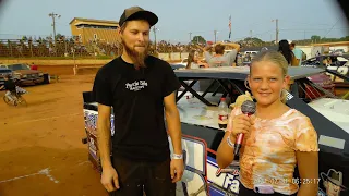 Interview with Travis Mabe at Laurens County Speedway 2021