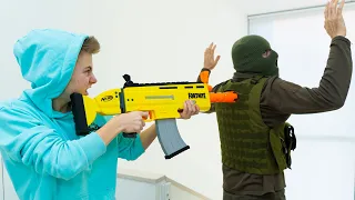 Nerf GUN.ЖЁСТКАЯ расправа.Снял 19 БАНДЮГАНОВ...