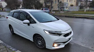 ч.3 Химчистка комбинированного кожанного салона и руля после перегона Honda Shuttle Hybrid PH V X.