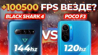 Сравнение POCO F3 и Black Shark 4 - УДИВИТЕЛЬНЫЙ ИТОГ: Одно железо - разный результат! Какой взять ?