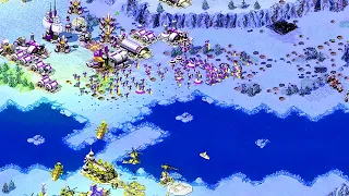 Red Alert 2 Prepare for late game scenarios by expanding your economy and upgrades 3 Vs 1