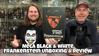 NECA Frankenstein Black & White Edition Unboxing & Review!