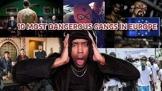 AMERICAN REACTS TO “10 MOST DANGEROUS GANGS IN EUROPE” 🇪🇺 || HoodieQReacts