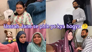 Umrah Jane se pehle ye kya hogya🤔🤔|Saba Ibrahim #sabaibrahim