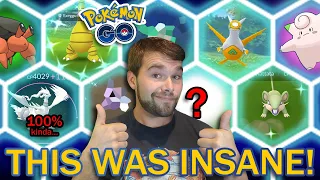 NOW THIS... WAS EPIC! INSANE SHINY LUCK! NEW EVENTS! (Pokemon GO)