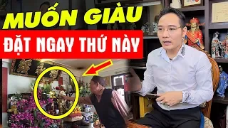 Chỉ Cần Đặt Vật Này Lên Bàn Thờ Gia Chủ Làm Ăn Phát Đạt, Tiền Bạc Tài Lộc Ùn Ùn Kéo Đến