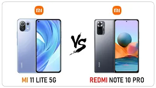 Xiaomi Mi 11 Lite 5G VS Xiaomi Redmi Note 10 Pro | Comparison | مقایسه