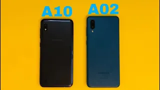 Samsung Galaxy A02 vs Samsung Galaxy A10
