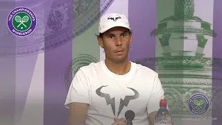 Rafael Nadal Semi-Final Press Conference Wimbledon 2019