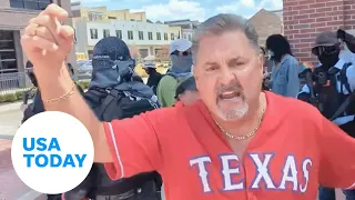 Protesters against a Texas drag brunch met by armed LGBTQ supporters | USA TODAY