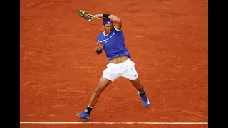 Rafael Nadal Forehand Slo motion