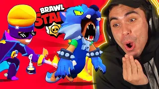 REAGINDO A POSES BIZARRAS DE BRAWL STARS