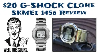 Does the $20 Full Metal G-Shock Clone Suck!?? - SKMEI 1456 Review