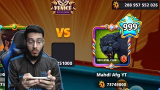 I Met 999 Level Player In Venice Table - 8 ball pool