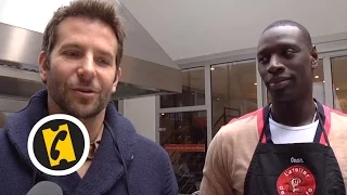 En cuisine avec Bradley Cooper et Omar Sy - A Vif ! - 2015