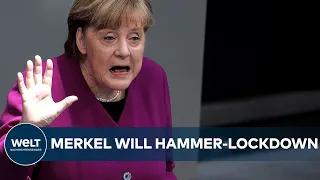 HAMMER-CORONA-LOCKDOWN! Schulen zu! Ausgangssperren! - Kanzlerin Merkel will knallhart durchgreifen