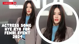 SPOTTED! Fendi Global Ambassador Song Hye Kyo, AMAZE the fans by her BEAUTY! 😍