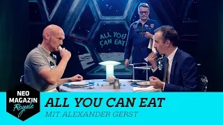 All You Can Eat mit Alexander Gerst UNCUT | NEO MAGAZIN ROYALE mit Jan Böhmermann - ZDFneo