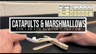 Physics: Catapult Lab for Newton's 2nd Law