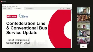 welcome To OC Transpo 345-Transit Commission   September 14, 2022