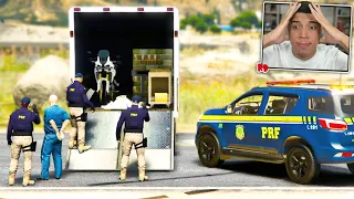 MEGA APREENSÃO DA PRF NA RODOVIA! ( CAMINHÃO COM CARGA VALIOSA ) - GTA 5 : MOD POLICIA