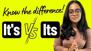 It’s Vs Its - Know the Difference! English Grammar Tips | English With Ananya #shorts #ananya