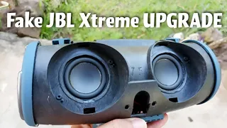 How to upgrade a FAKE JBL XTREME 3 speaker  (DIY SPEAKER UPGRADE)