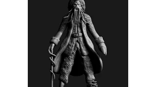 Davy jones sculpt in zbrush