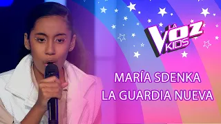 María Sdenka | La guardia nueva | Audiciones a ciegas | Temporada 2022 | La Voz Kids