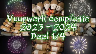 Vuurwerk compilatie 2023-2024 oud en nieuw 1/4