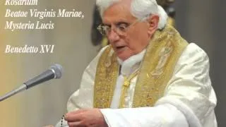 Rosario in Latino, di Benedetto XVI - Misteri Luminosi