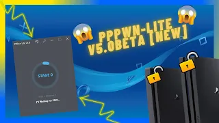 PS4 PPPwn-Lite-v5.0beta By @psgocn Test Stability & GoldHENv2.4b17🟡[9.00/11.00]🟡