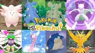 Top 10 *BEST SHINY HUNTING LOCATIONS* in Pokemon Let's Go Pikachu!
