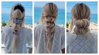 💦🔥 3 Easy DIY Summer Hairstyles 💦🔥 for medium to long hair by Another Braid