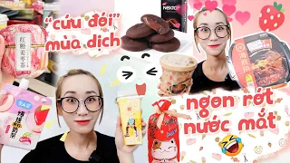 ĐỒ ĂN VẶT NỘI ĐỊA TRUNG NGON HẾT SẢY 😛 Ở NHÀ VẪN VUI #1 😊 HƯƠNG WITCH