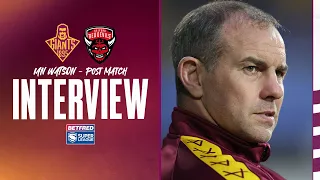 Post Match | Watto speaks to press after 2 point Salford loss