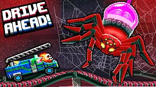 NEW BOSS IS A SPIDER! The battle for a NEW CAR in a Mad game Drive Ahead