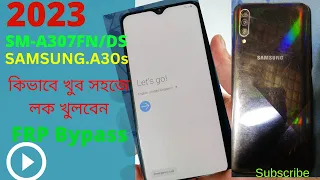 Samsung A30/A30s FRP Bypass | GoogleAccount Unlock Without PC | Android 10 New Method 2023