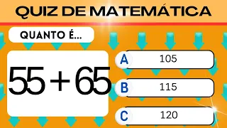 MOSTRE QUE VOCÊ SABE | MATEMÁTICA | QUIZ DIVERTIDO