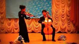 Bota & Bulat Tynybekovs,Kazakh Music at Shalkyma Hall. Karagandy,Kazakhstan