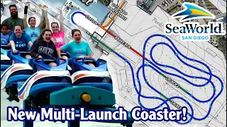 SeaWorld San Diego's Upcoming 2023 Roller Coaster: Everything We Know! Layout Breakdown + More!