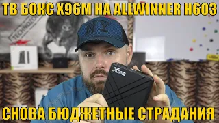 ТВ БОКС X96M НА ALLWINNER H603. И СНОВА БЮДЖЕТНЫЕ СТРАДАНИЯ