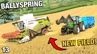 BUYING A NEW FIELD WITH A BANK LOAN BallySpring FS22 Ep 13