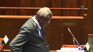 Pio Tikoduadua's address in support of budget